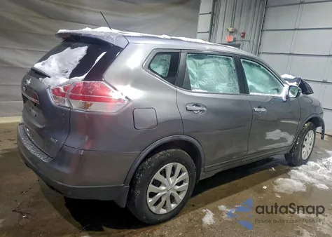 2015 Nissan Rogue S из США, поврежденный, VIN KNMAT2MV2FP561653